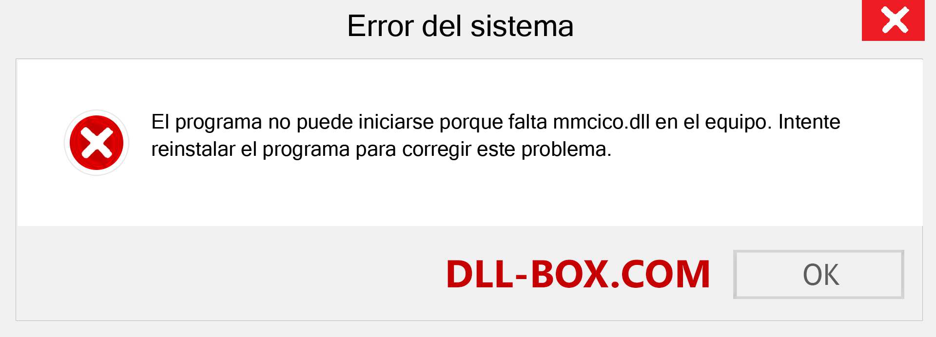 ¿Falta el archivo mmcico.dll ?. Descargar para Windows 7, 8, 10 - Corregir mmcico dll Missing Error en Windows, fotos, imágenes